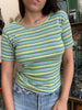 Super cute deadstock striped top