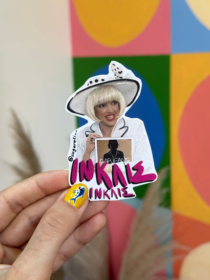 “ΙΝΚΛΙΣ” - Κωνσταντίνου & Ελένης Sticker