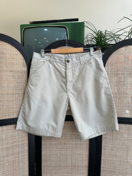Beige Bermuda shorts