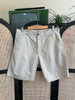 Beige Bermuda shorts