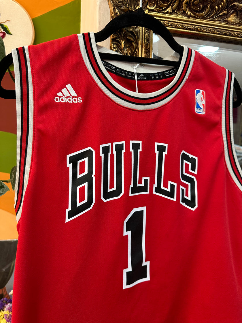 Adidas NBA Chicago Bulls Derrick Rose #1 basketball jersey (M)