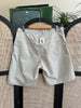 Beige Bermuda shorts