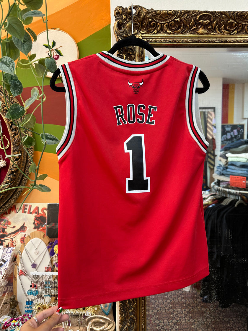 Adidas NBA Chicago Bulls Derrick Rose #1 basketball jersey (M)