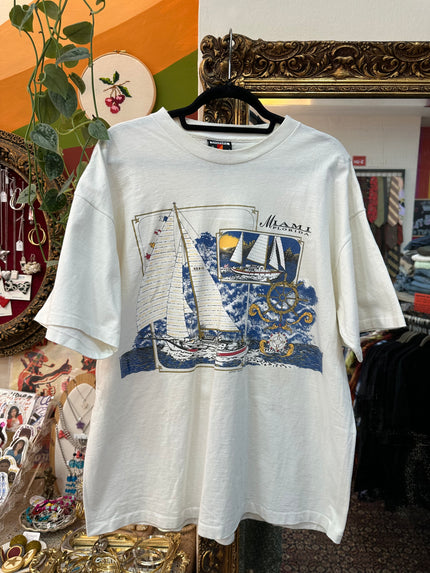 Vintage graphic T-shirt (XL)