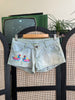 Super cute denim low waisted shorts