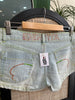 Super cute denim low waisted shorts