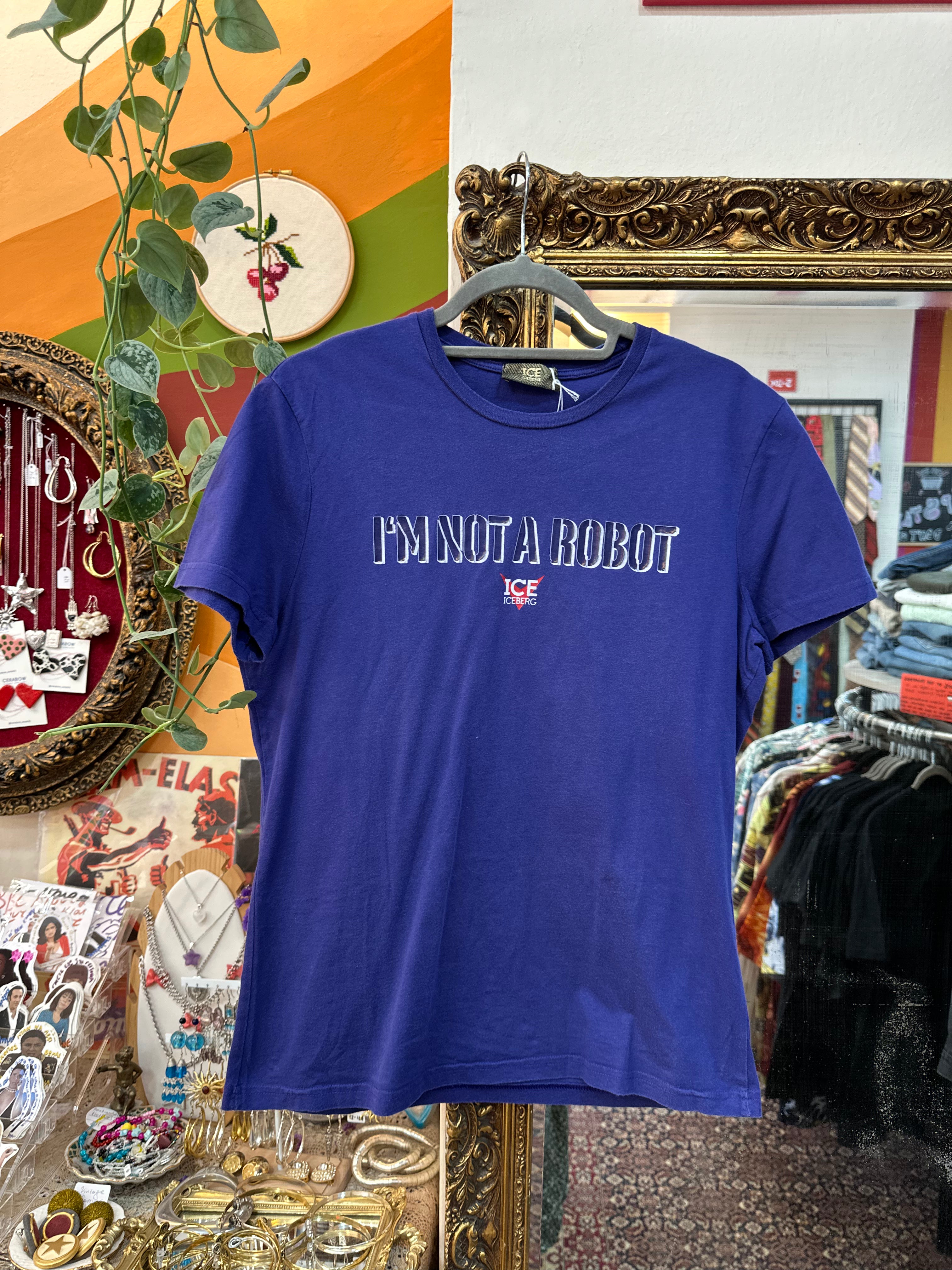 Iceberg “I’m not a robot” t-shirt (S)