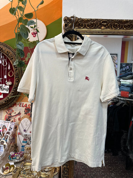 Burberry Brit cotton piqué polo shirt (L)