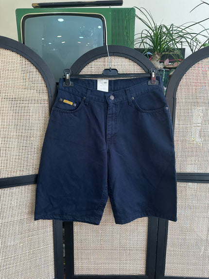 Maverick deadstock blue denim shorts W31