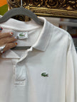 Lacoste long sleeve polo top (L)