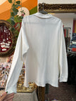 Lacoste long sleeve polo top (L)