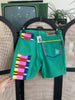 Ηandpainted Esprit Green denim shorts