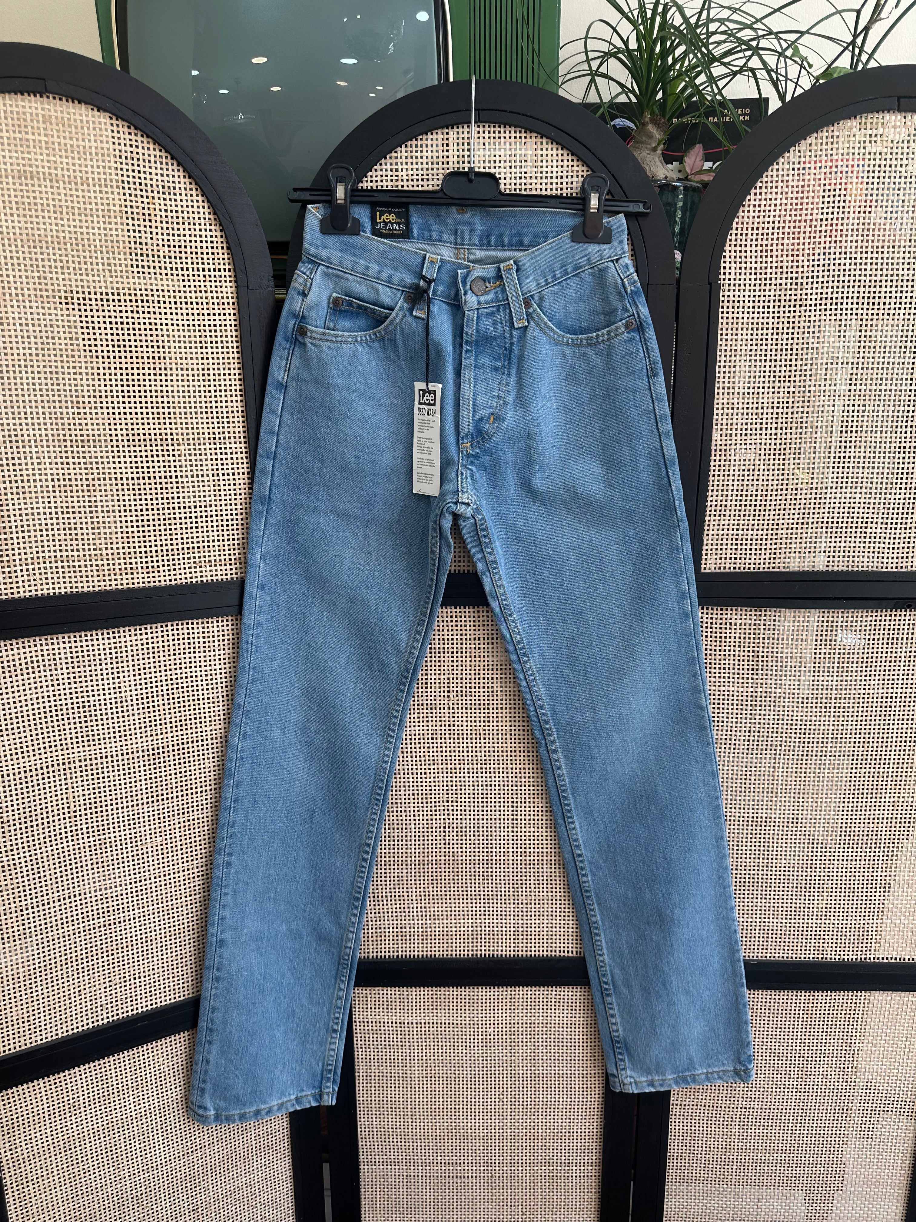 Handpainted Lee low waisted jeans
