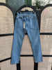 Handpainted Lee low waisted jeans