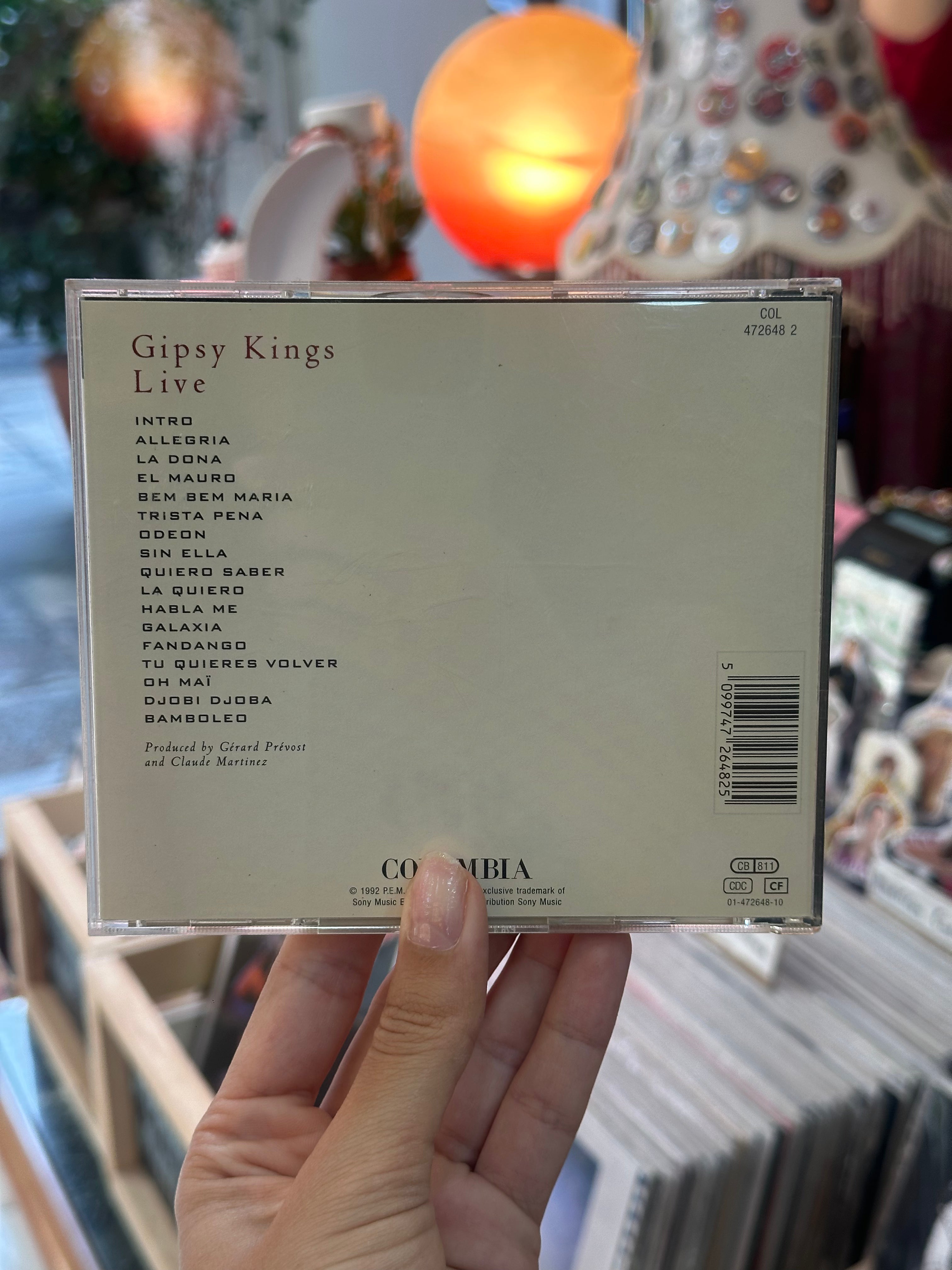 Gipsy Kings Live CD