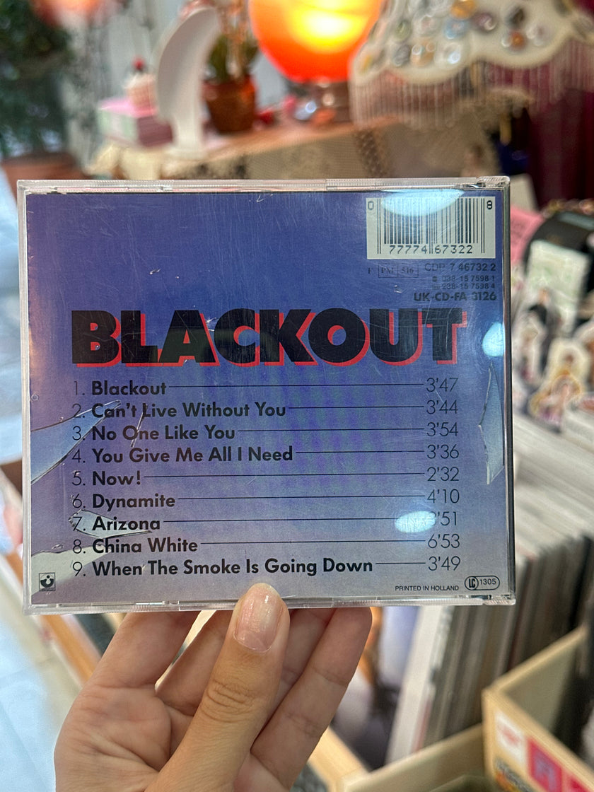 Scorpions Blackout CD