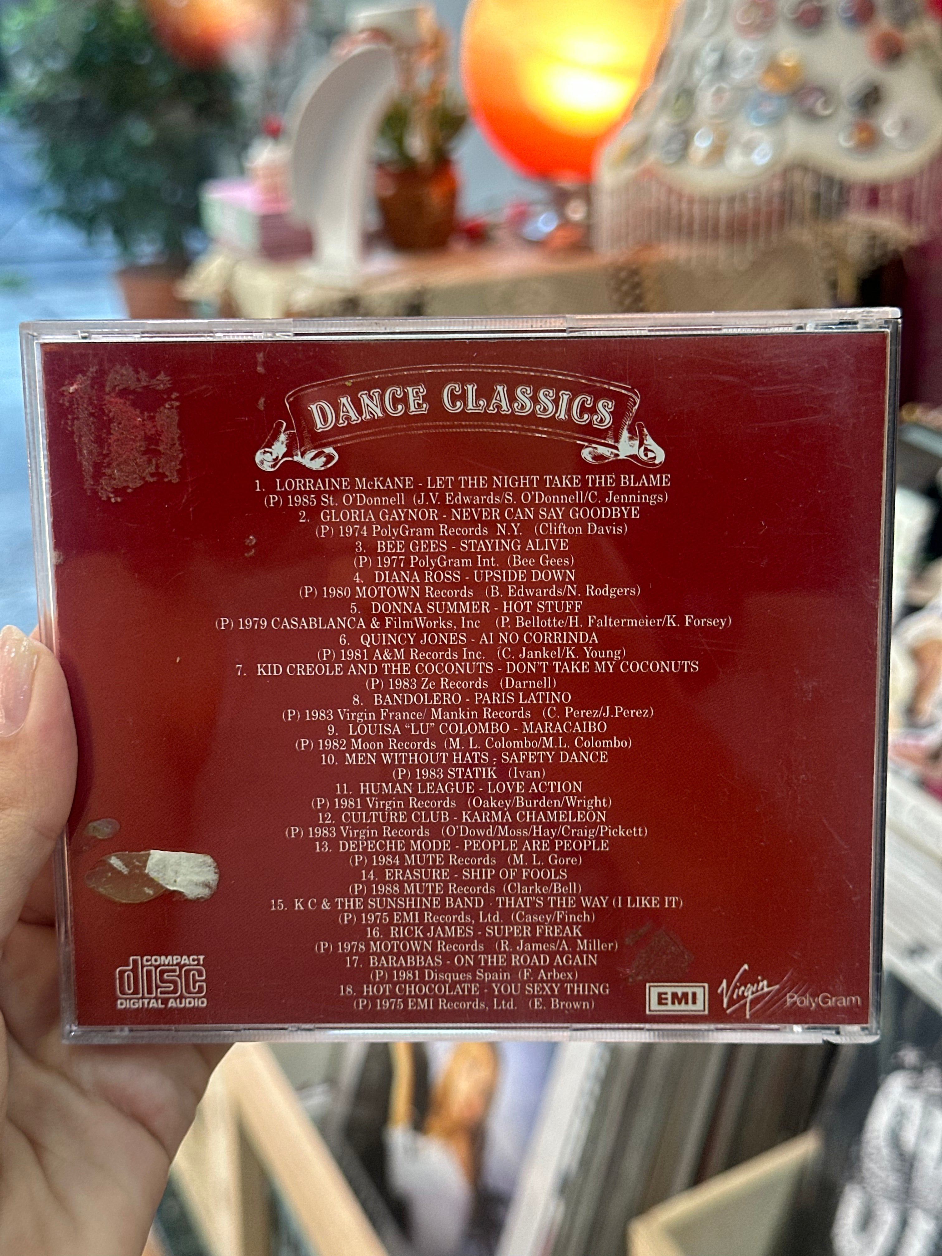 Dance Classics CD