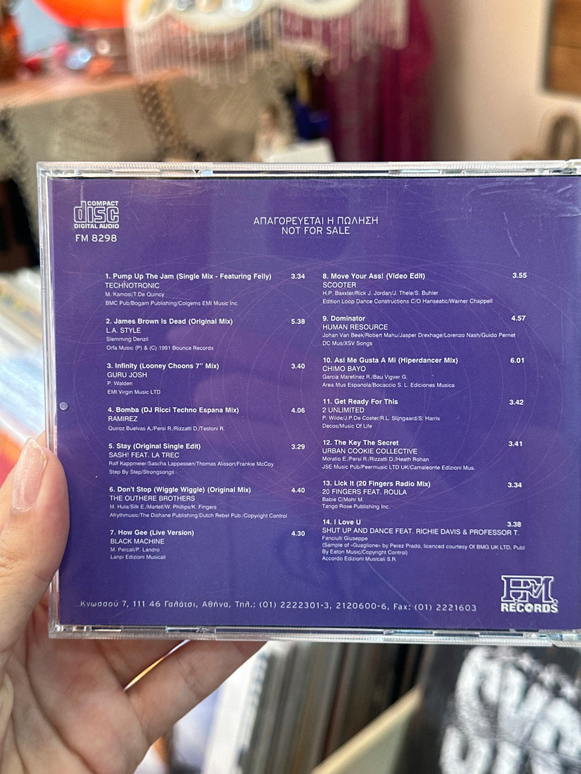 BEST DANCE TRACKS EVER CD