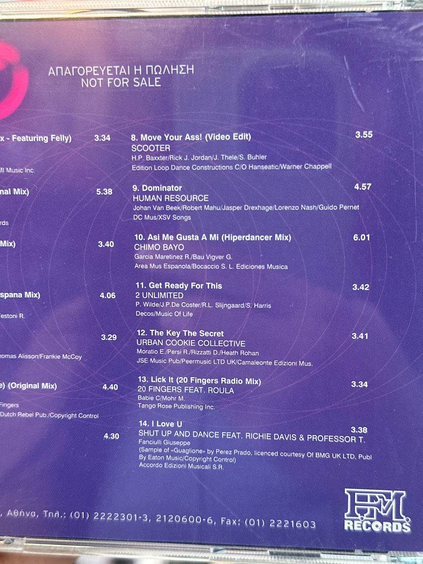 BEST DANCE TRACKS EVER CD