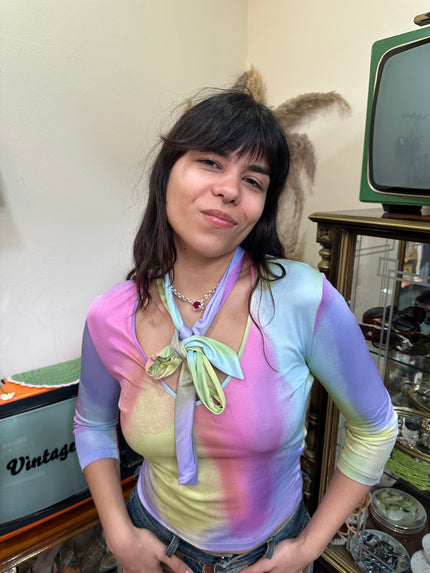 Super cute colourful Patrizia Pepe top