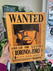 Roronoa Zoro, one piece poster