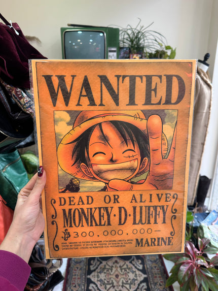 Monkey D Luffy, One piece poster