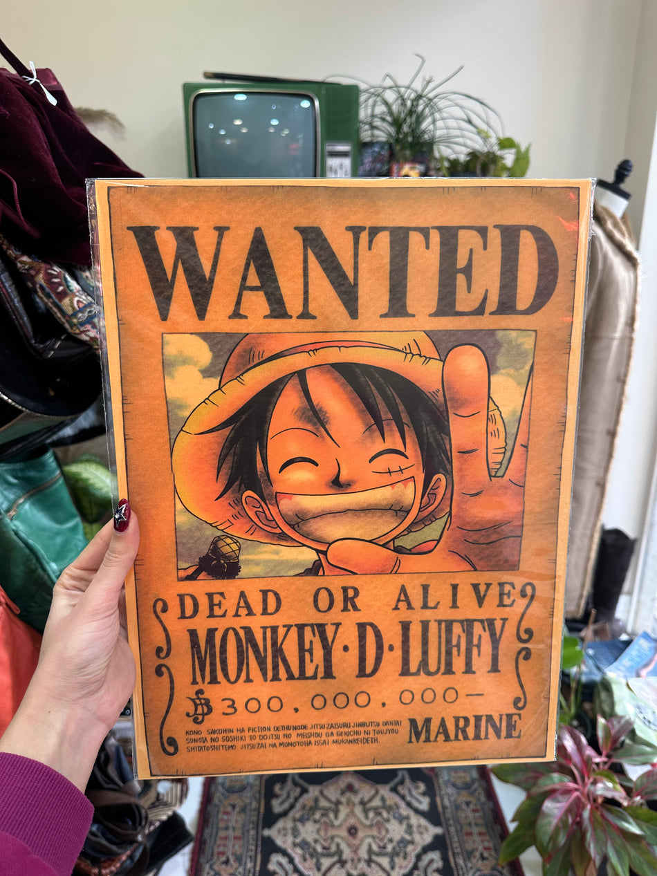 Monkey D Luffy, One piece poster