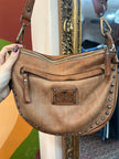 Vintage Bayside leather shoulder bag