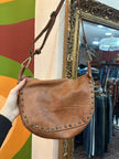 Vintage Bayside leather shoulder bag