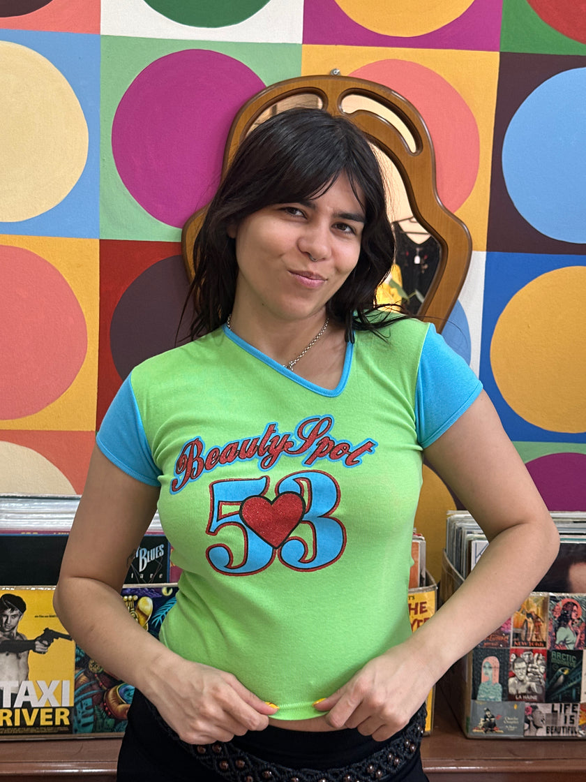 Deadstock graphic Y2K top (S/M)