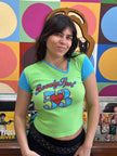 Deadstock graphic Y2K top (S/M)
