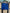 Versace high waisted blue shorts