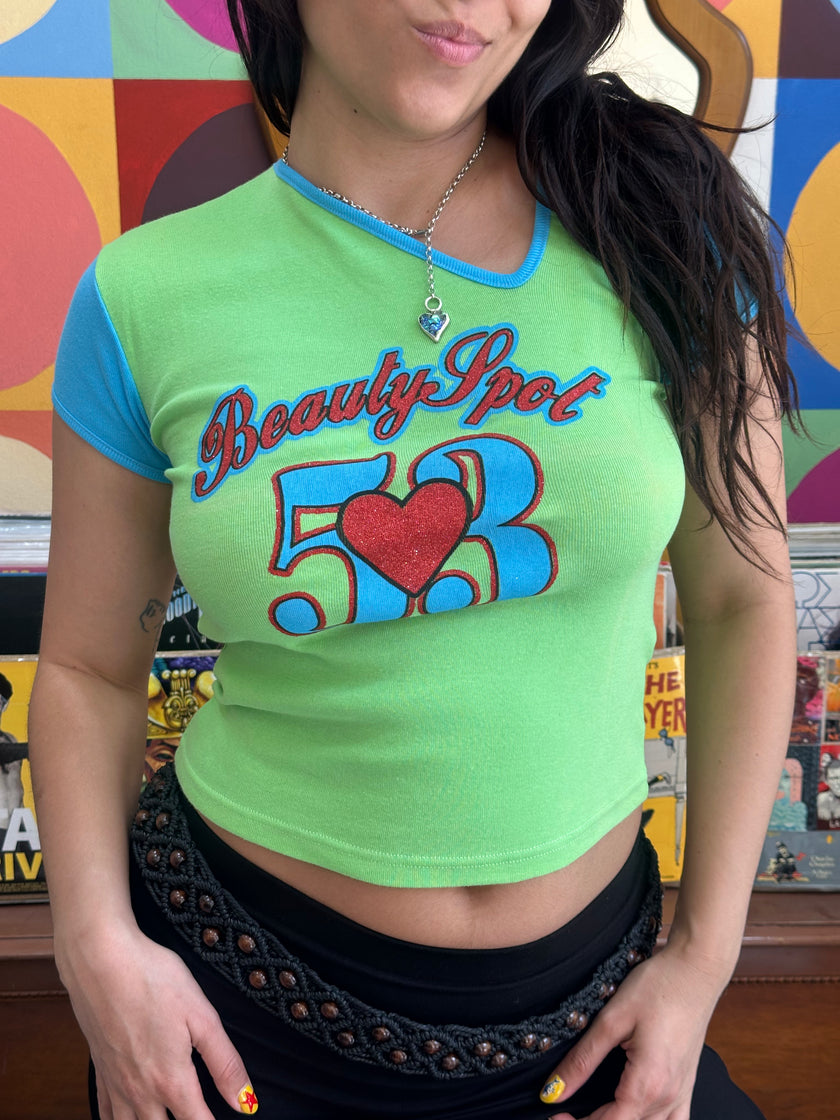 Deadstock graphic Y2K top (S/M)
