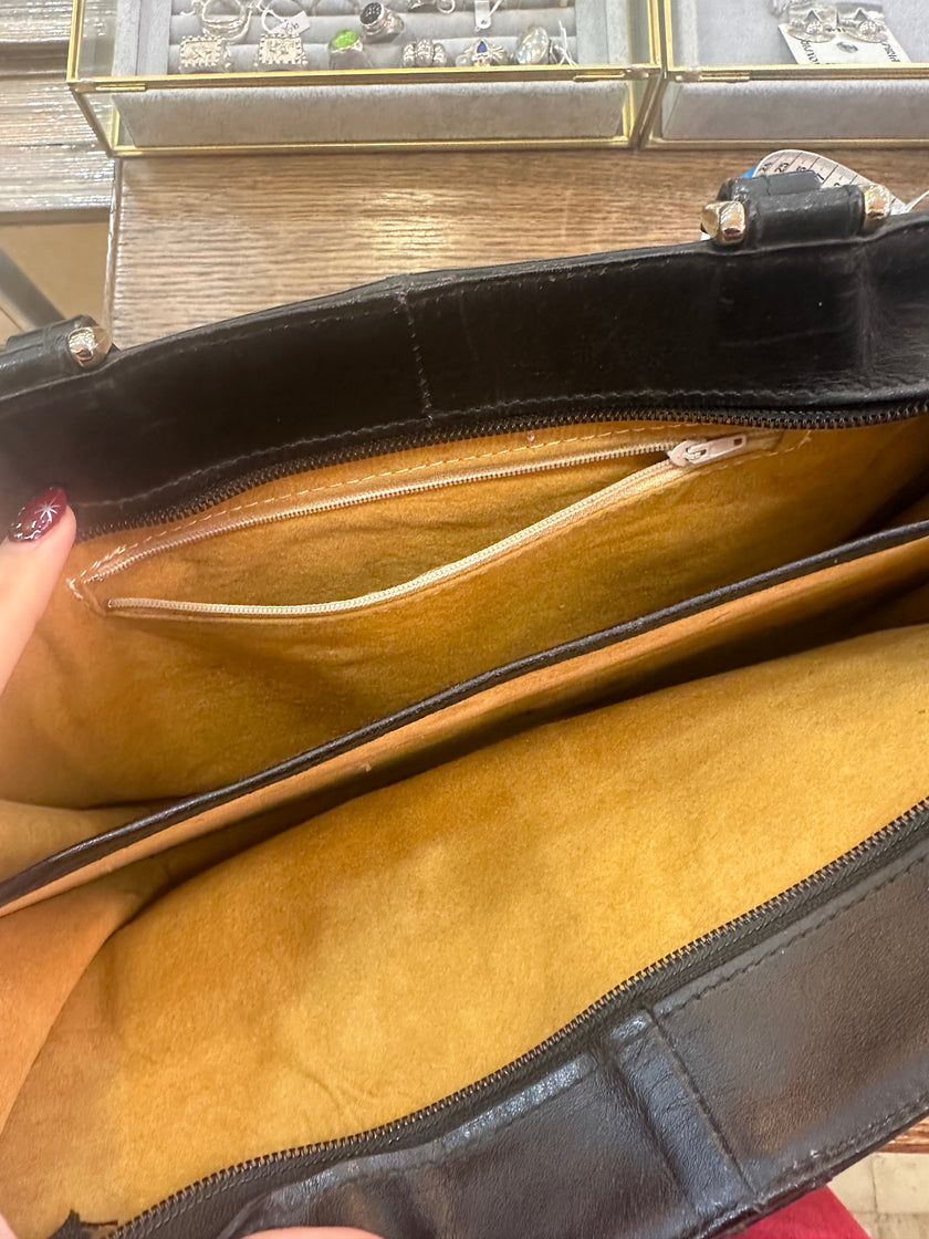 Vintage black handbag