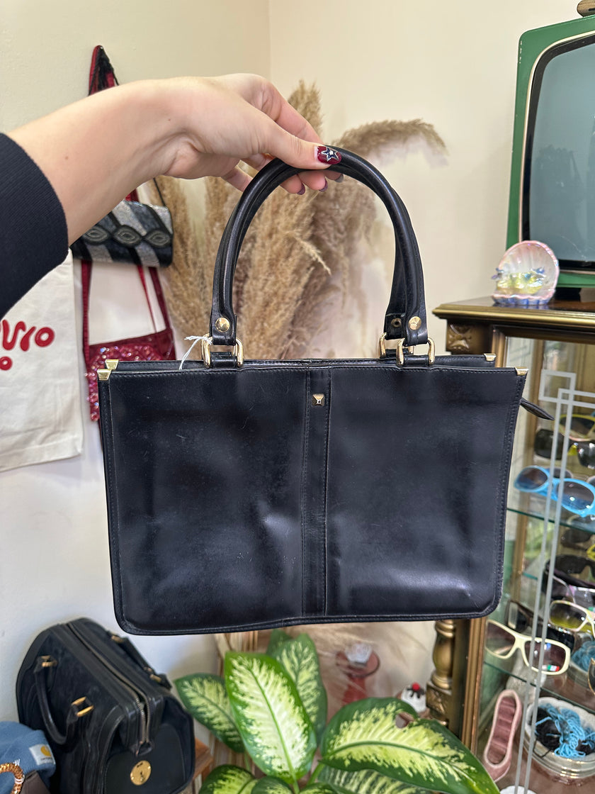 Vintage black handbag