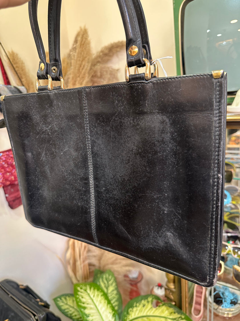 Vintage black handbag