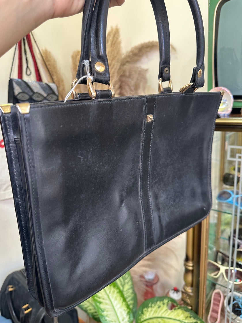 Vintage black handbag