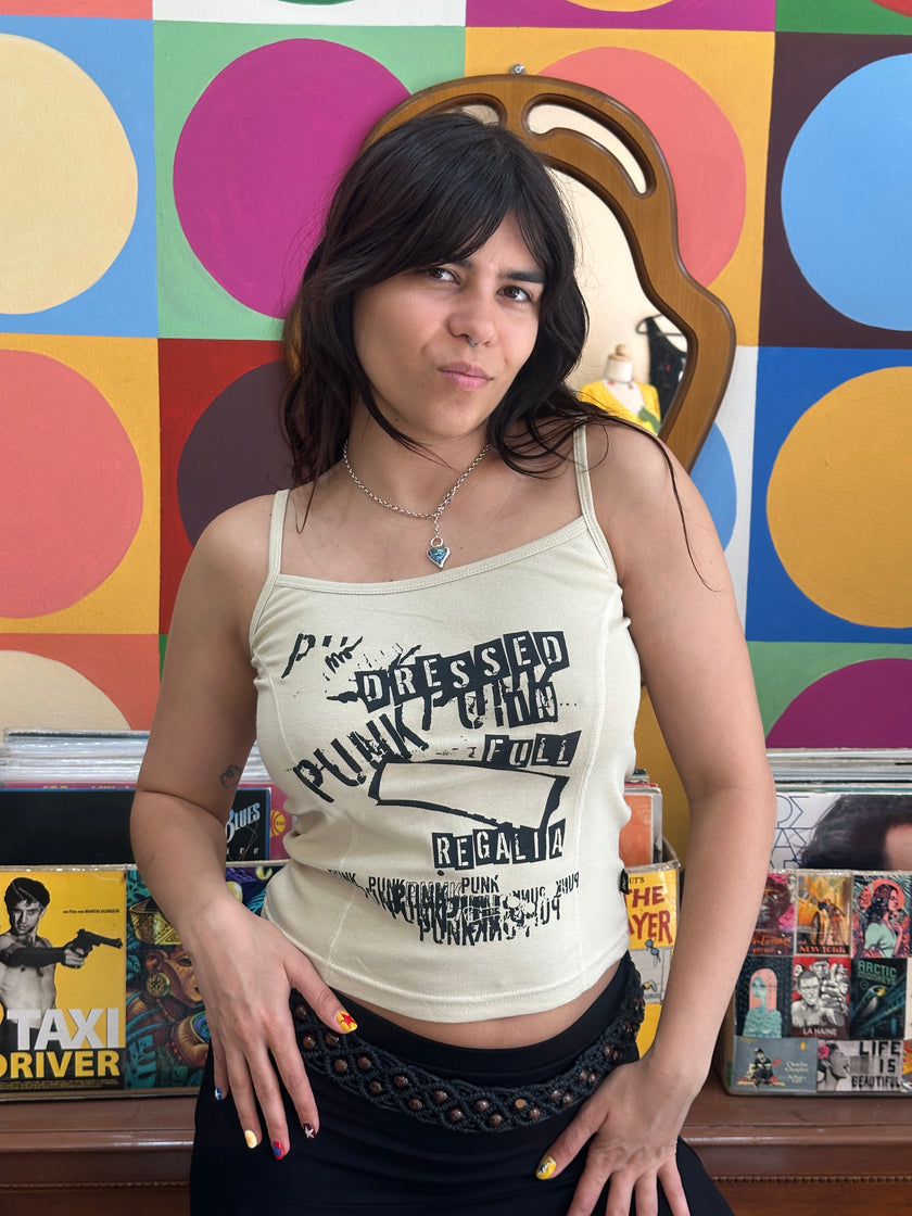 Super cute graphic deadstock top