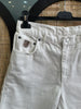 Vintage white high waisted denim shorts