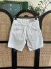 Vintage white high waisted denim shorts