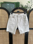 Armani high waisted denim shorts
