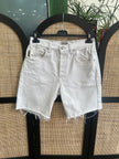 Armani high waisted denim shorts