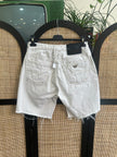 Armani high waisted denim shorts