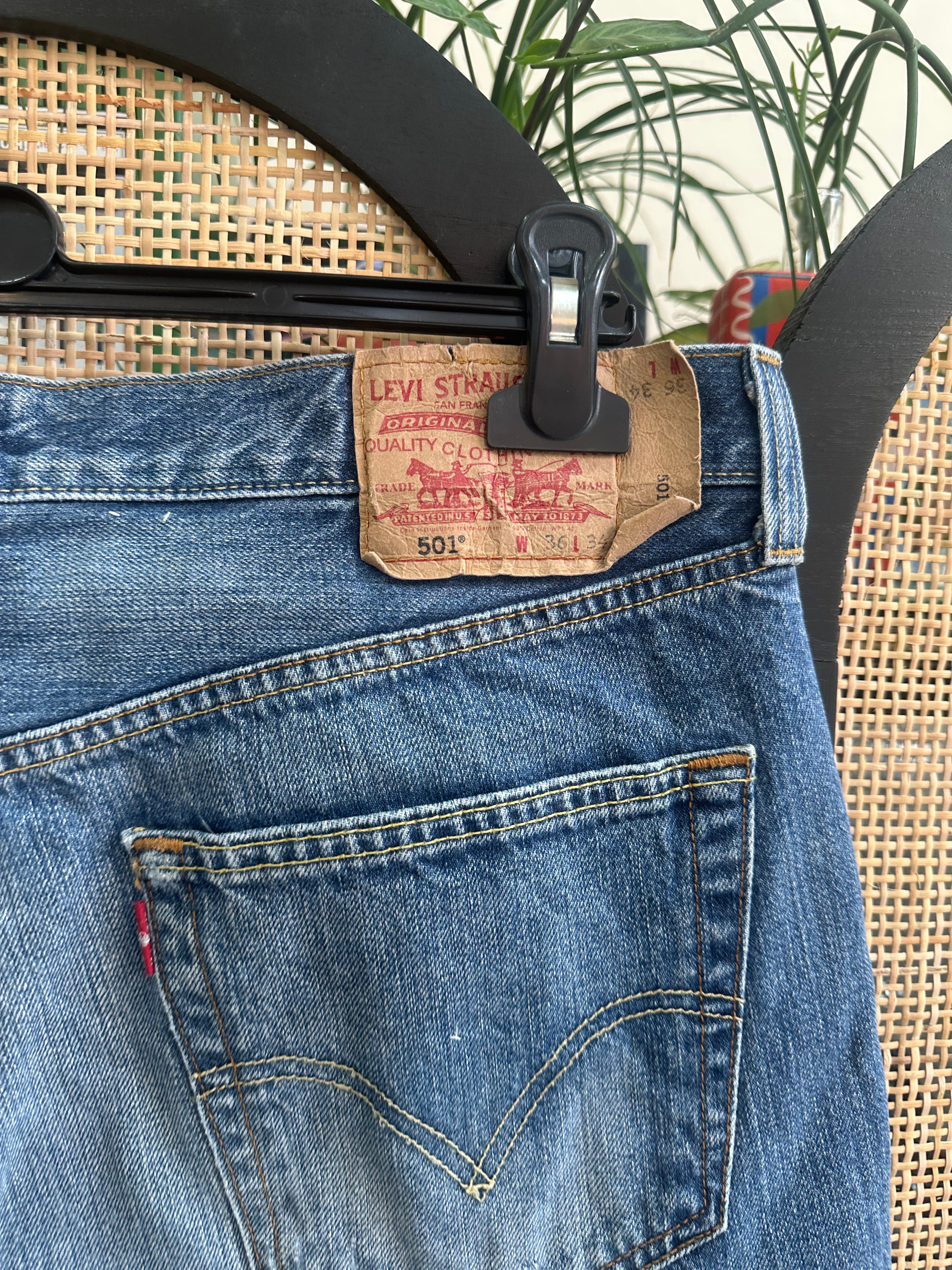 Levi’s 501 denim shorts