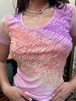 Super cute semi see-through top