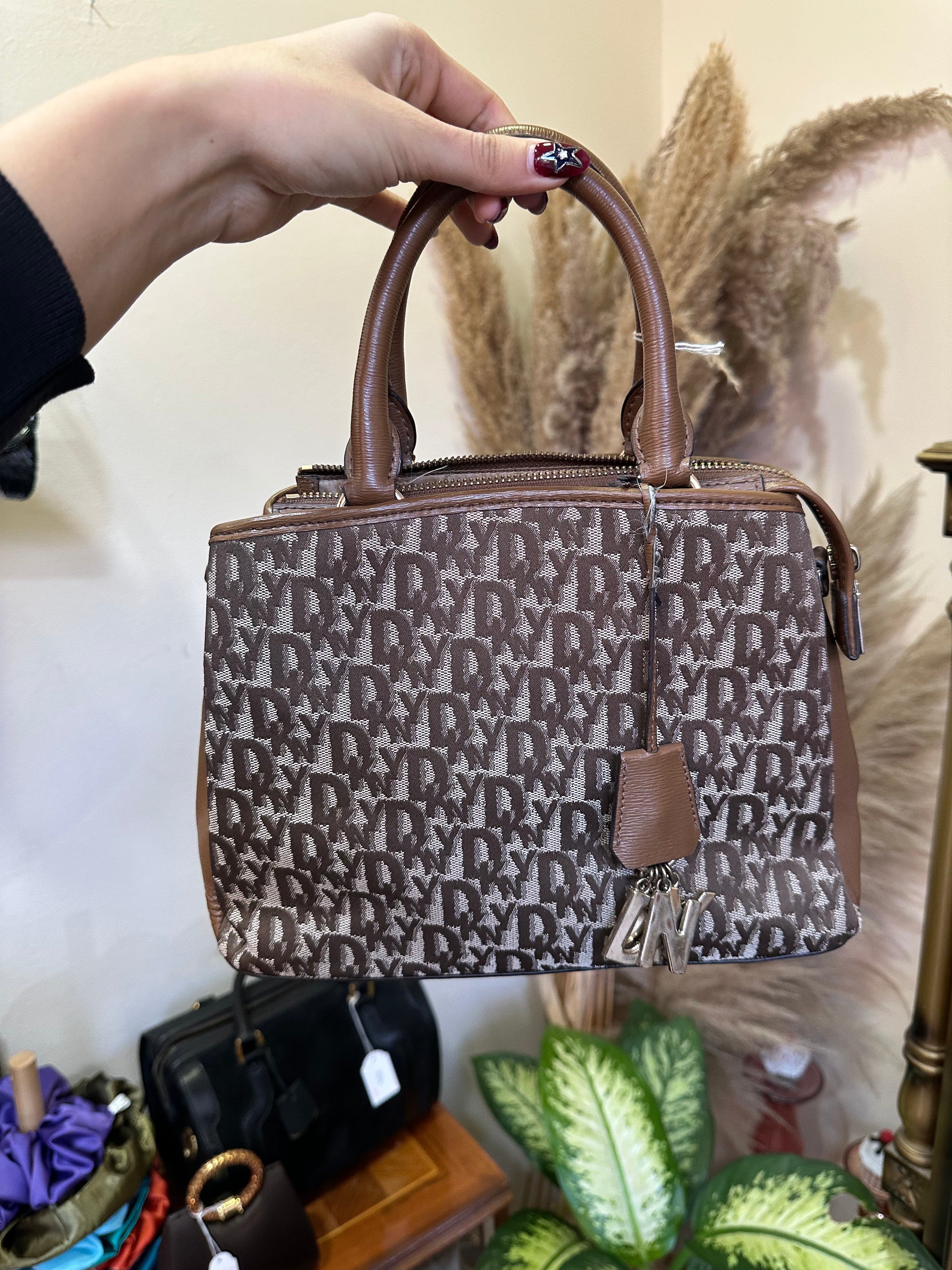 DKNY monogram handbag