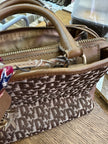 DKNY monogram handbag