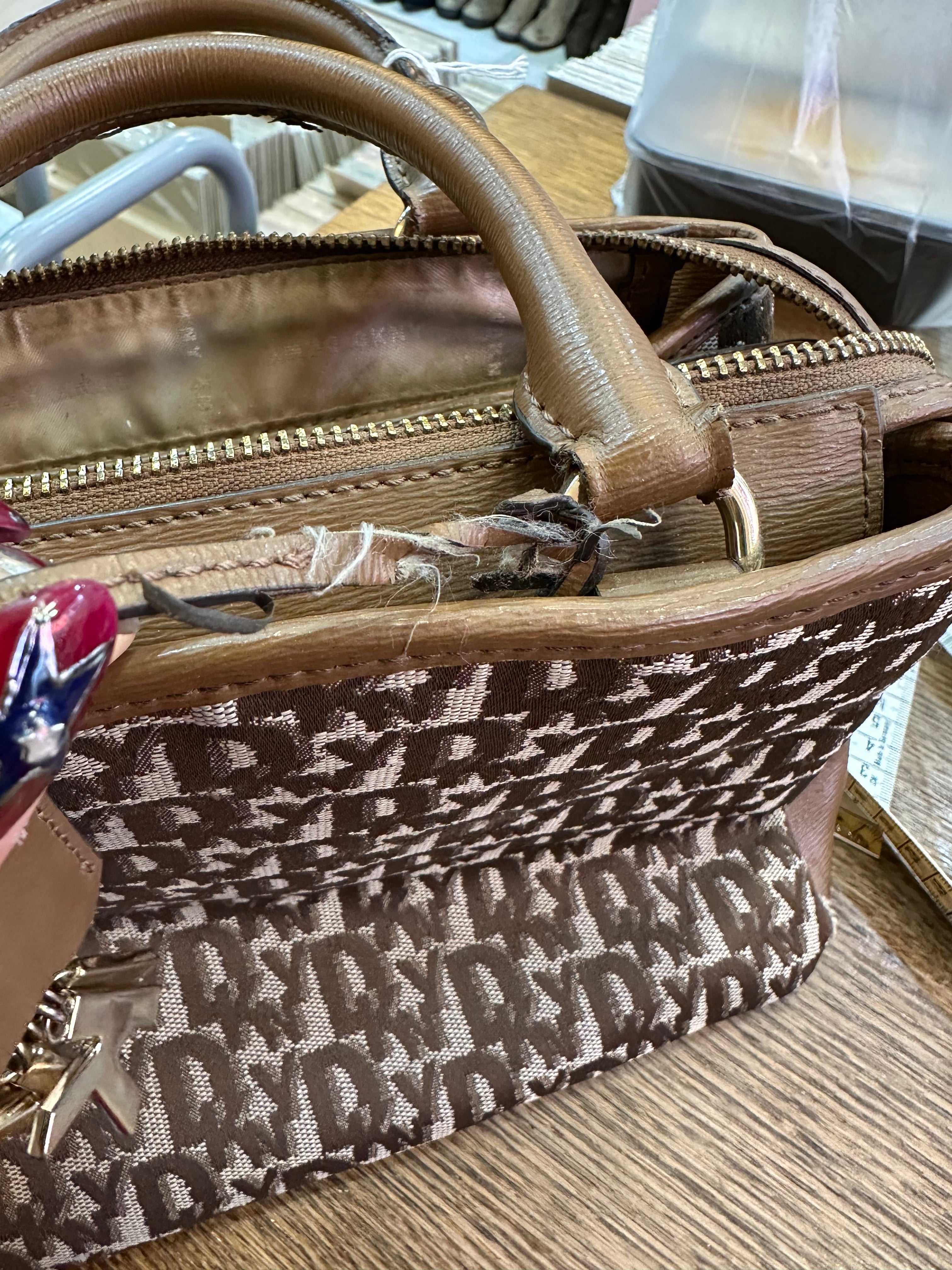 DKNY monogram handbag