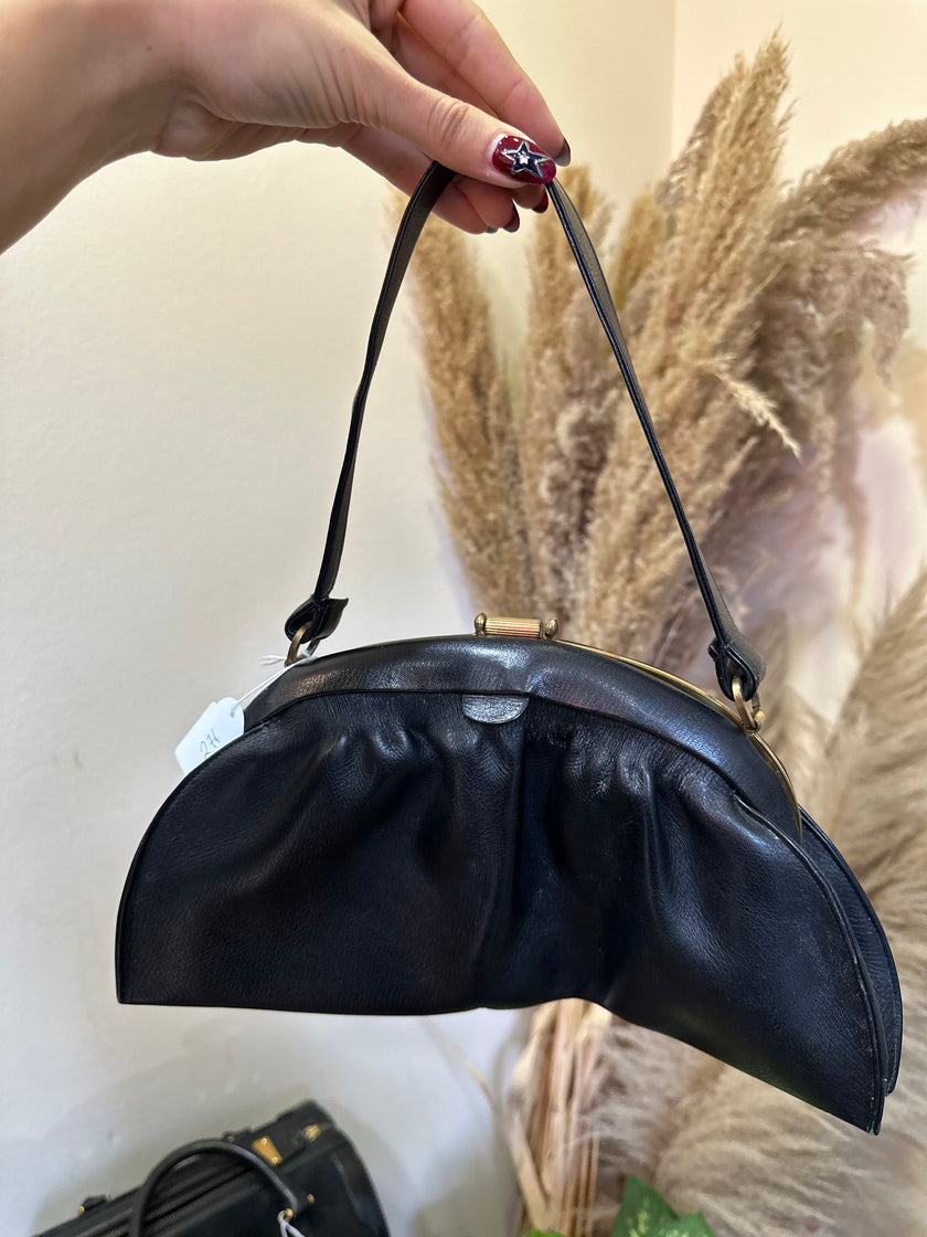 Vintage leather handbag