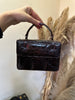 Vintage leather mini bag